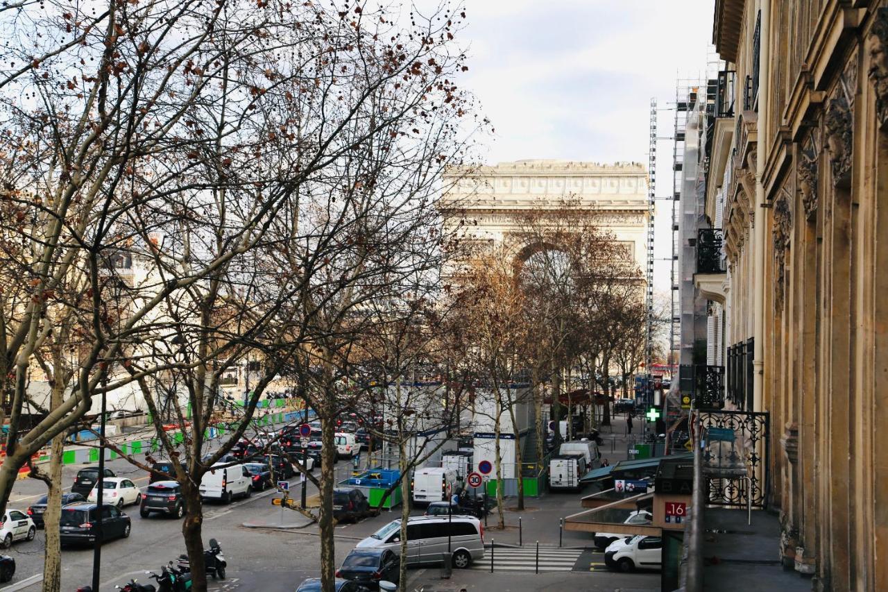 Suite Junior Avec Balcon Et Vue Sur Arc De Triomphe 巴黎 外观 照片