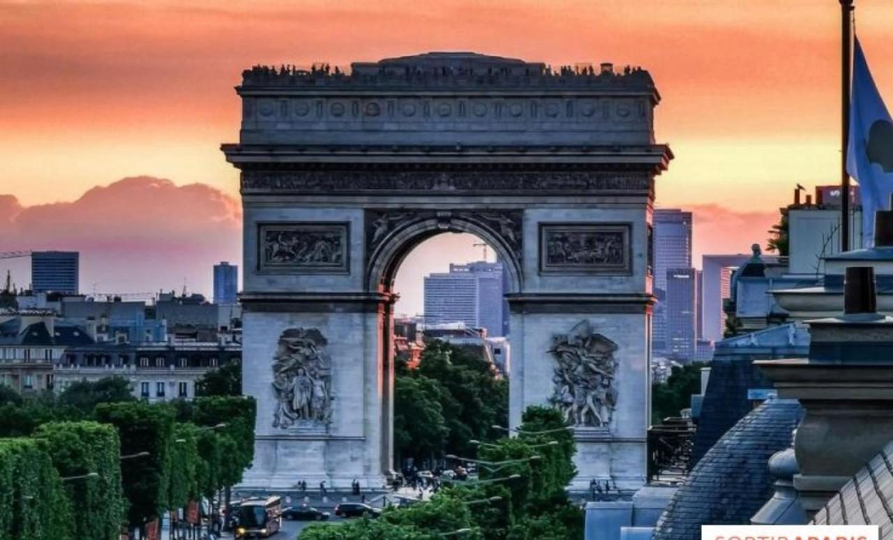 Suite Junior Avec Balcon Et Vue Sur Arc De Triomphe 巴黎 外观 照片